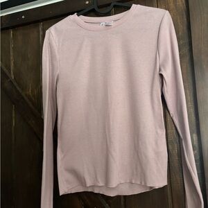 H&M Soft Pink Long Sleeve Tee